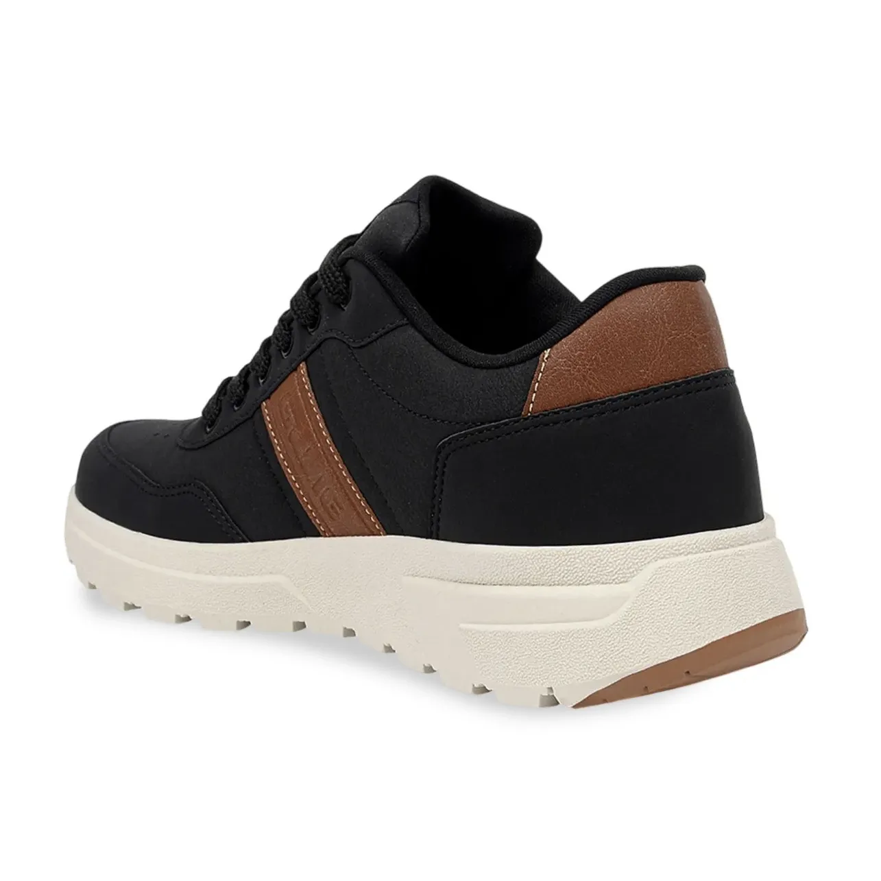 Tênis Ollie Masculino Petrus 2 Preto vista lateral esquerda